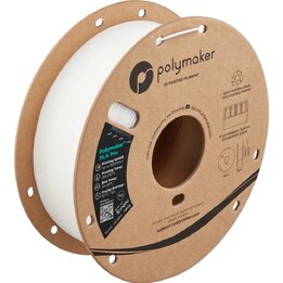 Polymaker - PLA Pro Haute Vitesse - Blanc - 1,75 mm - 1 kg | Mais