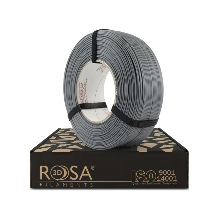 Rosa3D - PLA LW Aero - Gris (Gray) - 1,75 mm - 1 kg Refill | Espace Ma