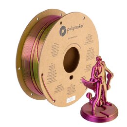 Polymaker - PolyLite Dual Silk PLA - Aubergine - 1,75 mm - 1 kg |