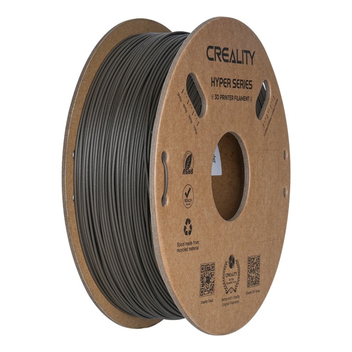 Creality - Hyper PLA-CF - Jaune Grisâtre (Greyish Yellow) - 1,75 mm - 