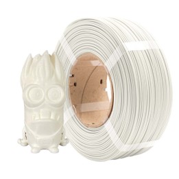 AzureFilm - PLA - Blanc Froid (Foggy White) - 1,75 mm - 1 kg Refill | 