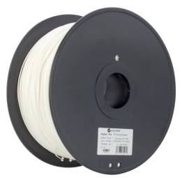 Polymaker - PolyLite PLA - Blanc (White) - 1,75 mm - 3 kg | Espace Mak
