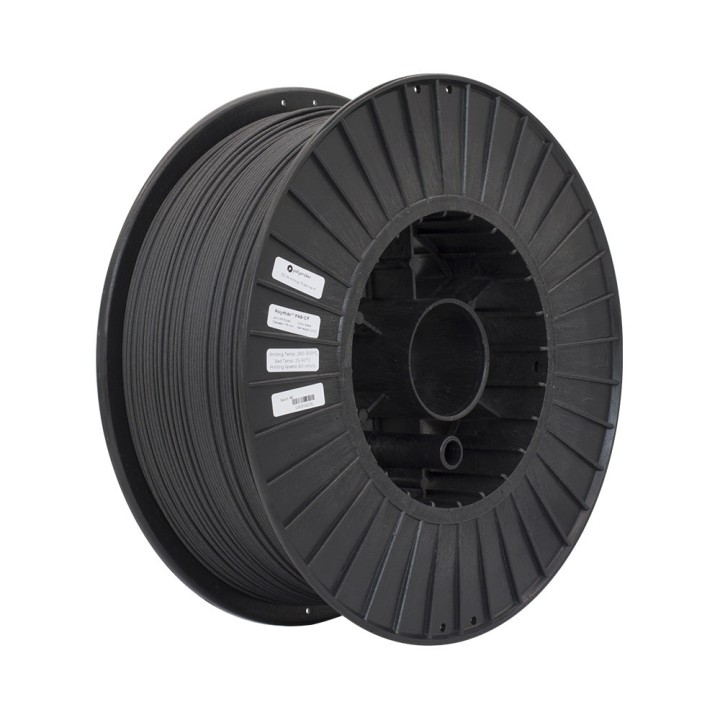 Polymaker - PolyMide PA6-CF (Nylon 6) - Noir (Black) - 1,75 mm - 2 kg 