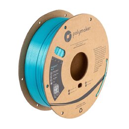 Polymaker - PolyLite Silk PLA - Bleu Clair - 1,75 mm - 1 kg | Mai