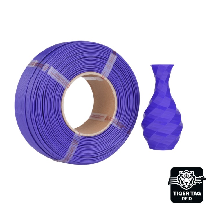 Jamg He - PETG - Violet (Purple) - 1,75 mm - 1 kg - Refill avec RFID T