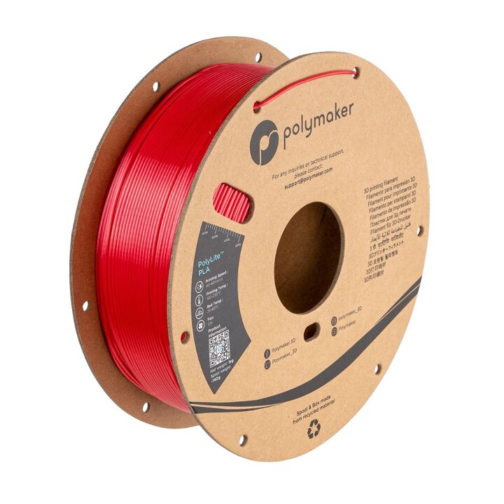 Polymaker - PolyLite Silk PLA - Rose - 1,75 mm - 1 kg | Maison Dr