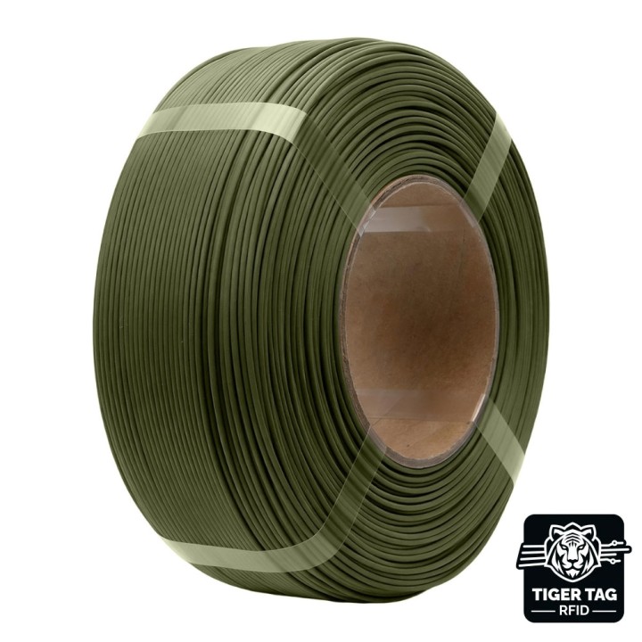 eSun - PLA Matt Vert Olive (Olive Green) - 1.75mm - 1 kg - Refill avec