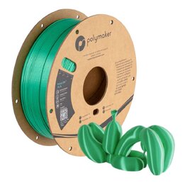 Polymaker - PolyLite Silk PLA - Vert - 1,75 mm - 1 kg | Maison Dr