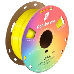 Panchroma PLA - Jaune Soie (Silk Yellow) - 1,75 mm - 1 kg | Espace Mak