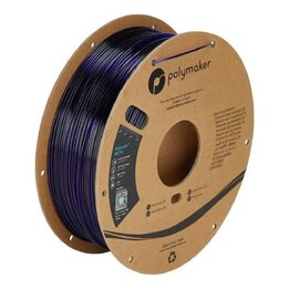 Polymaker - PolyLite Translucent PETG - Bleu - 1,75 mm - 1 kg | M