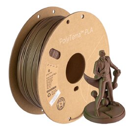 Polymaker - PolyTerra Dual PLA - Camouflage - Kaki/Marron - 1,75 