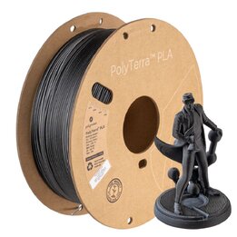 Polymaker - PolyTerra Dual PLA - Shadow Black - Blanc/Noir - 1,75