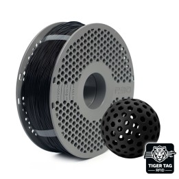 R3D - TPU Matte (90A) - Noir (Black) - 1,75 mm - 1 kg avec RFID TigerT