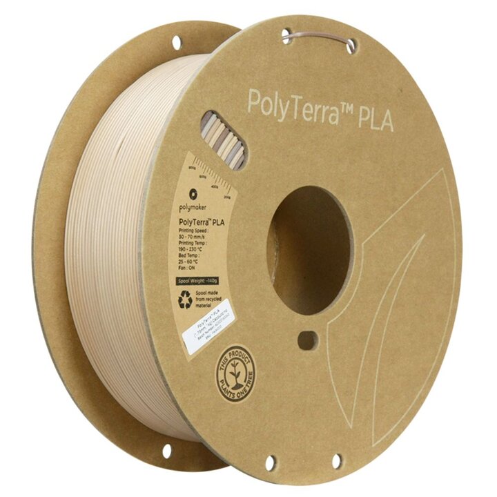 Polymaker - PolyTerra Gradient PLA - Cappuccino - 1,75 mm - 1 kg 