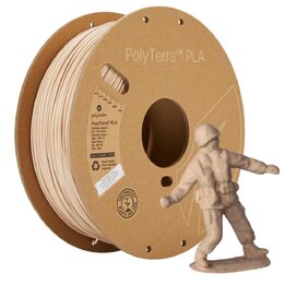 Polymaker - PolyTerra PLA - Beige Armée - 1,75 mm - 1 kg | Maison
