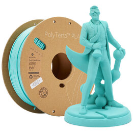 Polymaker - PolyTerra PLA - Bleu Arctique - 1.75 mm - 1 kg | Mais