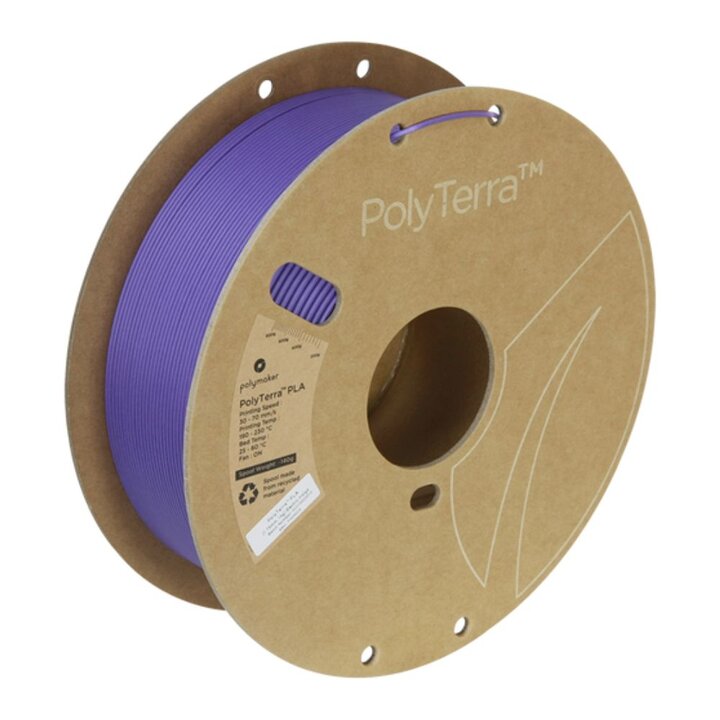 Polymaker - PolyTerra PLA - Indigo Électrique - 1,75 mm - 1 kg | 