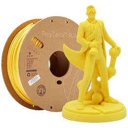 Polymaker - PolyTerra PLA - Jaune Savanne - 1.75 mm - 1 kg | Mais