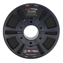 3DXTech - Firewire FR-ABS (Flame Retardant) - Noir (Black) - 1,75 mm -