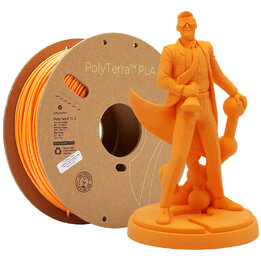 Polymaker - PolyTerra PLA - Orange Lever de Soleil - 1.75 mm - 1 