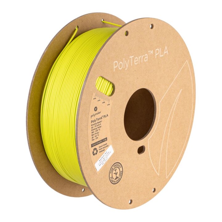 Polymaker - PolyTerra PLA - Vert Lime - 1,75 mm - 1 kg | Maison D