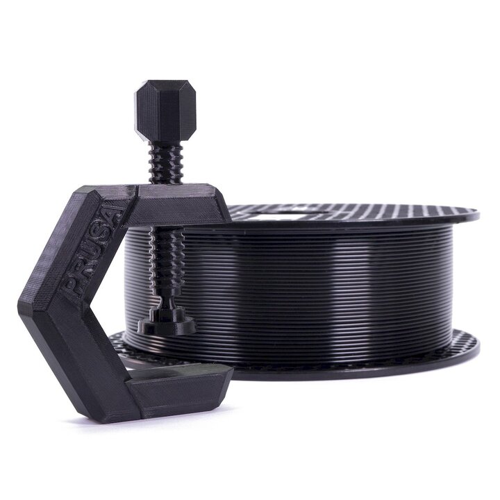 Prusa - Prusament PETG - Noir Pur - 1,75 mm - 1 kg | Maison Drabi