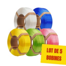 Pack Silk Colors eSun - 5x ePLA-Silk | Espace Maker