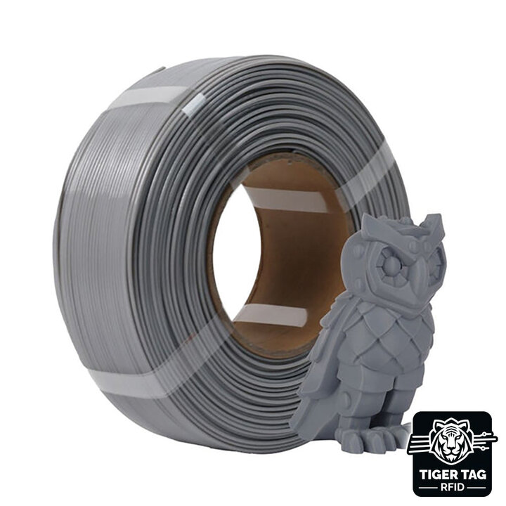R3D - PETG High-Speed - Gris Chaud - 1,75 mm - 1 kg Recharge avec