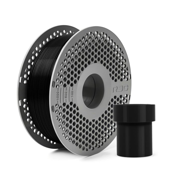 R3D - PETG High-Speed - Noir - 1,75 mm - 1 kg avec RFID TigerTag 