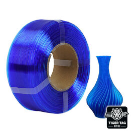 R3D - PLA High-speed - Bleu Transparent - 1,75 mm - 1 kg Recharge