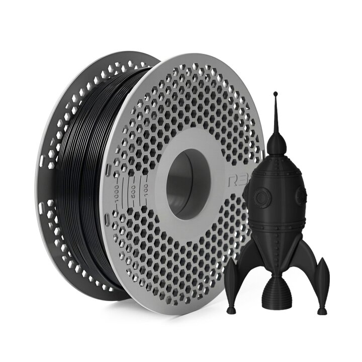 R3D - PLA High-speed - Noir - 1,75 mm - 1 kg avec RFID TigerTag |