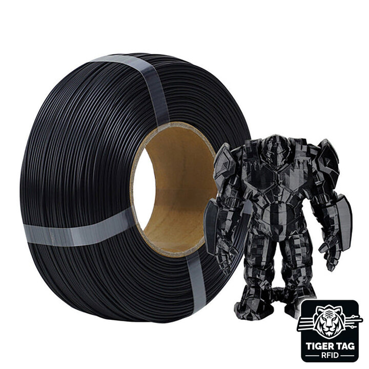 R3D - PLA High-speed - Noir - 1,75 mm - 1 kg Recharge avec RFID T