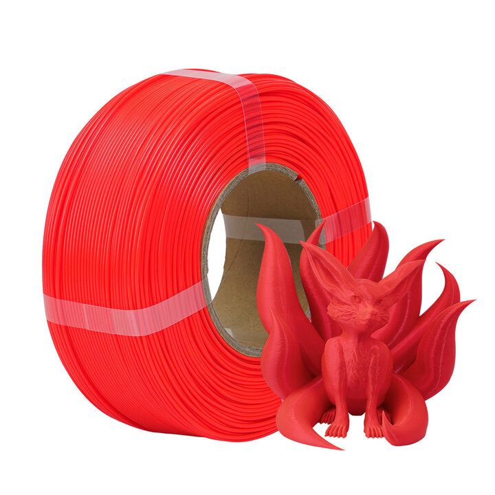 R3D - PLA High-speed - Rouge Fluo - 1,75 mm - 1 kg Recharge | Mai