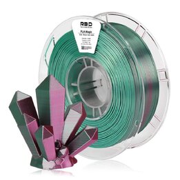 R3D - PLA Magic Silk - Magenta & Jade - 1,75 mm - 1 kg | Maison D