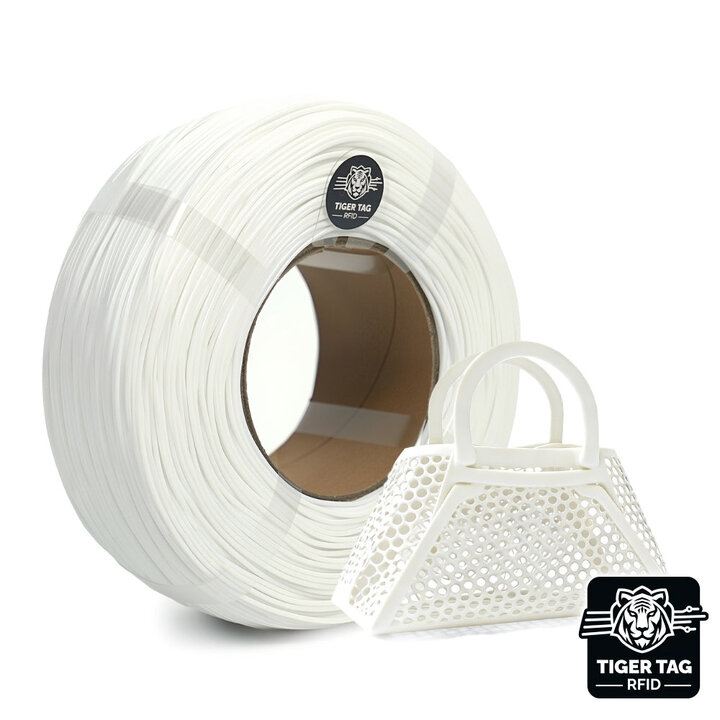 R3D - TPU (95A) - Blanc - 1,75 mm - 1 kg - Recharge avec RFID Tig