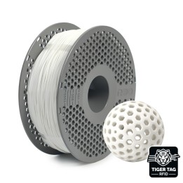 R3D - TPU Matte (90A) - Blanc (White) - 1,75 mm - 1 kg avec RFID Tiger