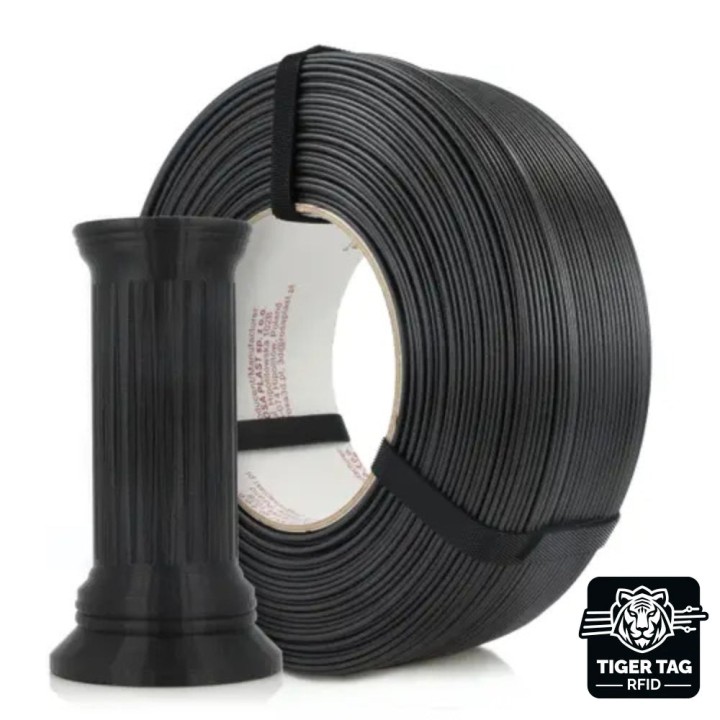 Rosa3D - PETG Structure HS - Noir (Black) - 1,75 mm - 1 kg Refill RFID