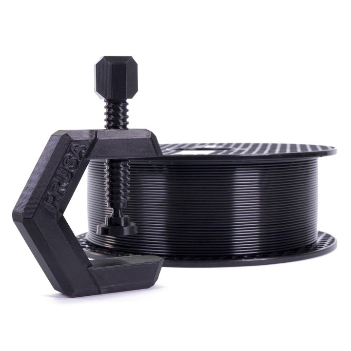 Prusa - Prusament PETG - Noir Pur (Jet Black) - 1,75 mm - 1 kg | Espac