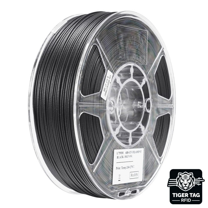 eSun - ABS-CF - Noir (Black) - 1.75mm - 1 kg | Espace Maker