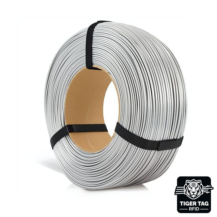 Rosa3D - ASA - Argent - 1,75 mm - 1 kg Recharge avec RFID TigerTa