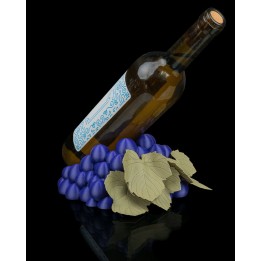 Porte-bouteille grappe de raisin
