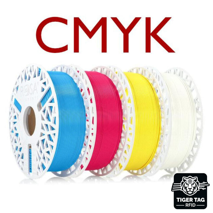 Rosa3D - CMYK Full Spectrum Lithophane - PLA Starter - 1,75 mm - 