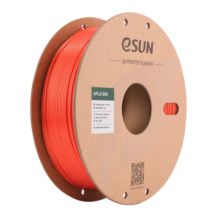 eSun - eSilk PLA - Jacinthe (Jacinth) - 1,75 mm - 1 kg | Espace Maker