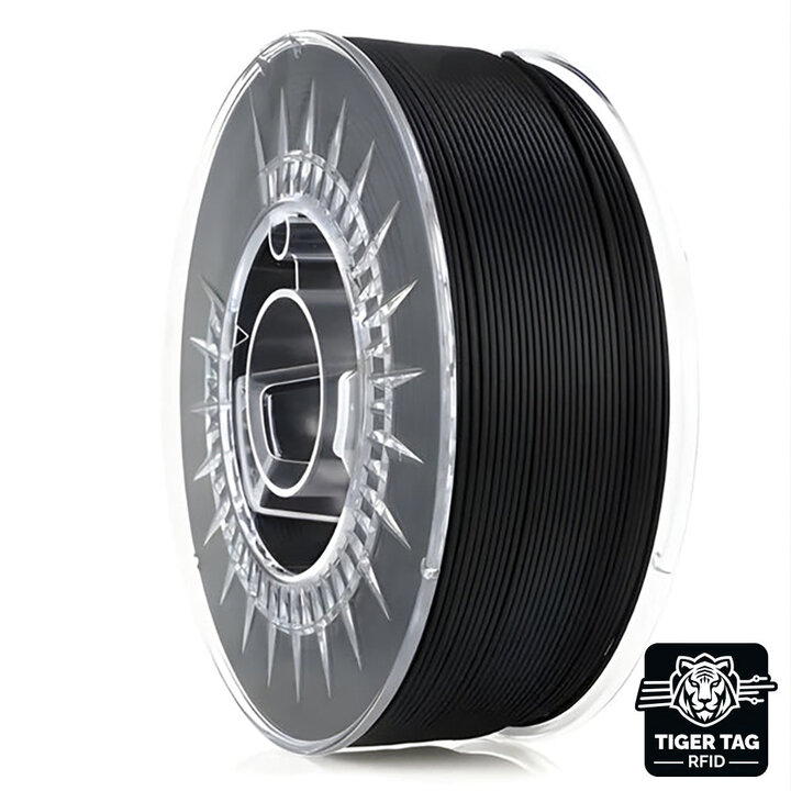 Rosa3D - Nylon PA12 + CF15 - Noir - 1,75 mm - 1 kg avec RFID Tige