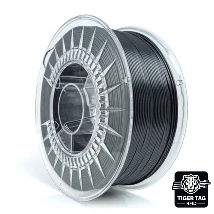 Rosa3D - PETG ESD - Noir - 1,75mm - 1 kg avec RFID TigerTag | Mai