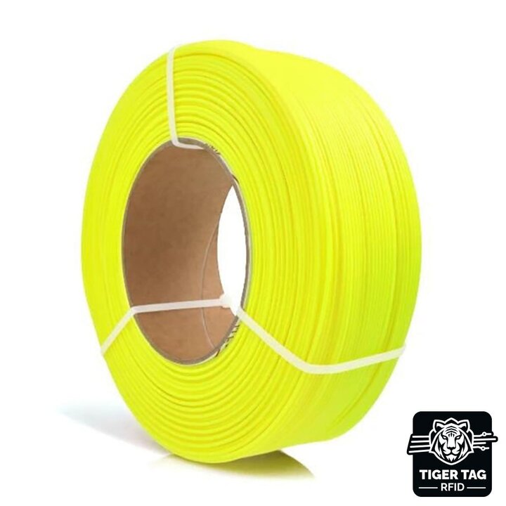 Rosa3D - PETG Standard - Jaune Fluo - 1,75 mm - 1 kg Recharge ave
