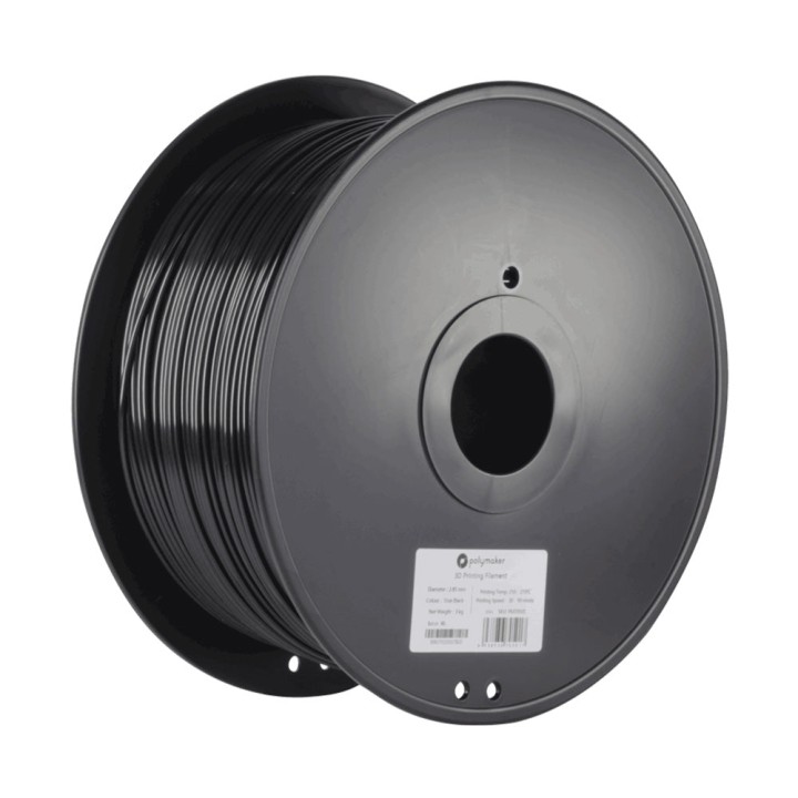 Polymaker - PolyMax Tough PC - Noir (Black) - 1,75 mm - 3 kg | Espace 