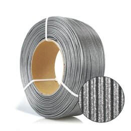 Rosa3D - PETG Standard HS - Argent Brillant - 1,75 mm - 1 kg Rech