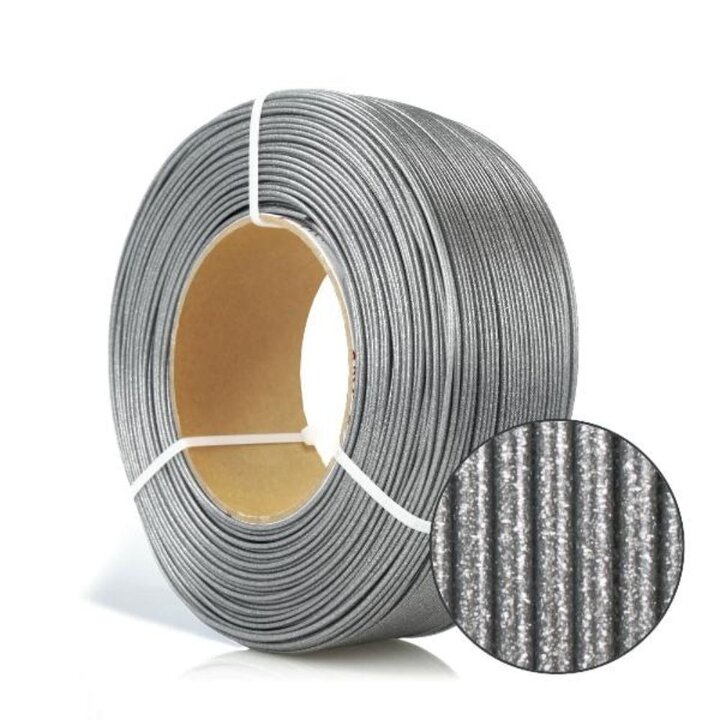 Rosa3D - PETG Standard HS - Argent Brillant - 1,75 mm - 1 kg Rech