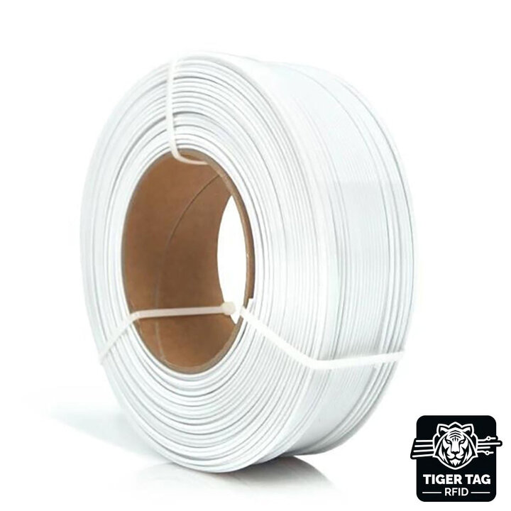Rosa3D - PETG Standard HS - Blanc - 1,75 mm - 1 kg Recharge avec 